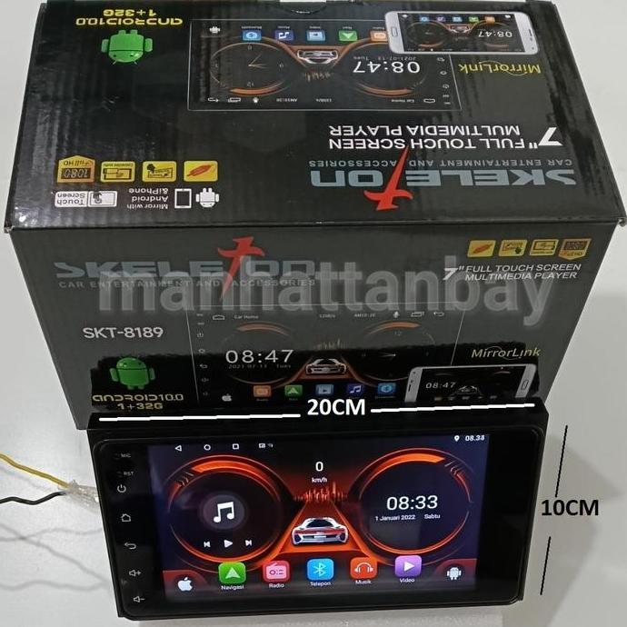 Headunit Android Double Din 7 Inch Skeleton Plug And Play Calya Sigra