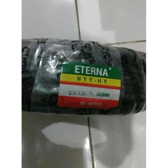 Promo Kabel Serabut Nymhy 3X1.5 Mm / Kabel Serabut Nyyhy 3X1,5 Mm Eterna Cod