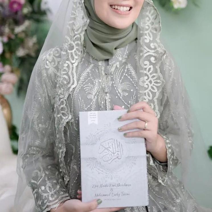 Al Quran Custom Elegant Ukuran Sedang A5 Free Tulis Nama Al Quran Custom Cover Design Tazkia Quran