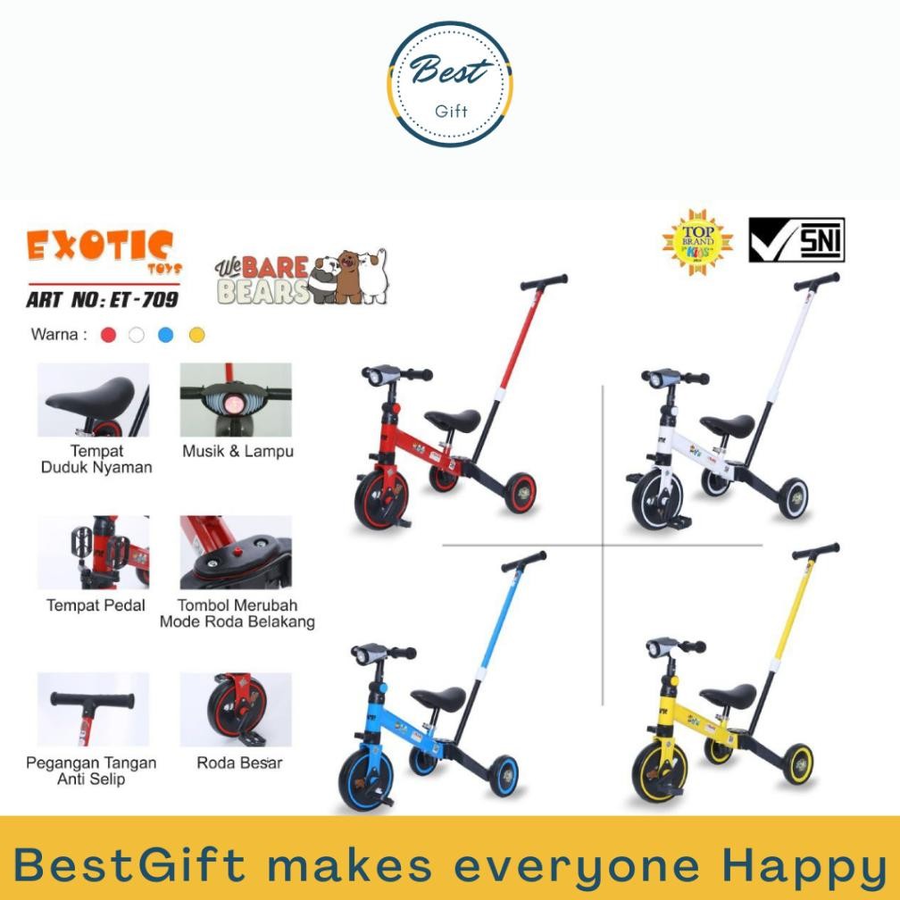 EXOTIC BALANCE BIKE ET-709 // ET- 709-7 // PMB T-30 // ET-714 // YUKITA709-MT // YUKITA 709-MTC // A