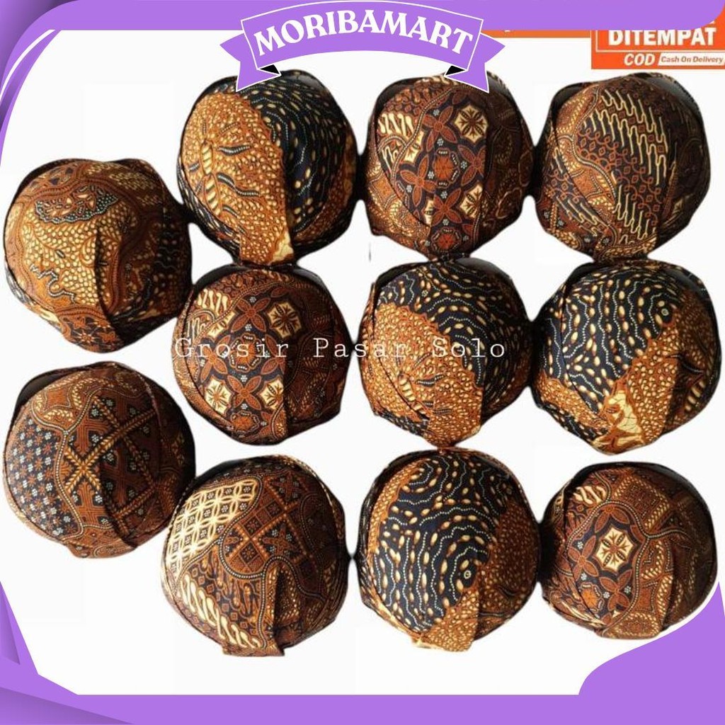 Blangkon Solo Jebeh Batik / Blangkon Solo / Blangkon Anak / Blangkon Dewasa Ori