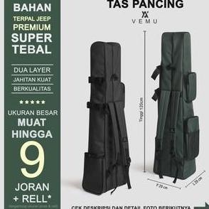 TAS PANCING BAHAN TEBAL DAN PREMIUM BAHAN KANVAS TERPAL JEEP 120cm