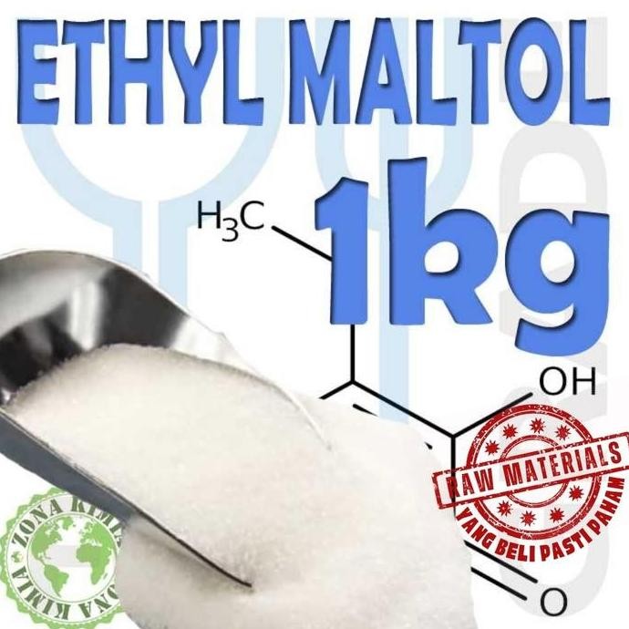 Promo ETYL MALTOL 1KG Premium Ethyl Maltol Pure Etil Maltol Cotton Candy EM COD