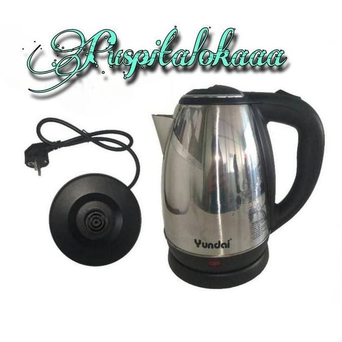 Yundai Kettle Listrik | Teko Mask Air Stainless Low Watt