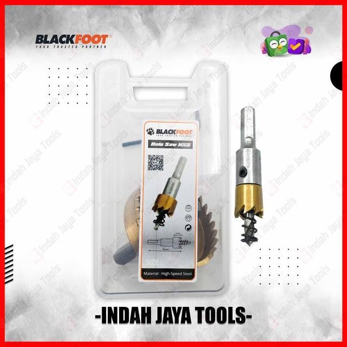 BLACKFOOT HoleSaw BESI HSS 50 mm - Hole Saw Mata Bor Kayu Pelubang