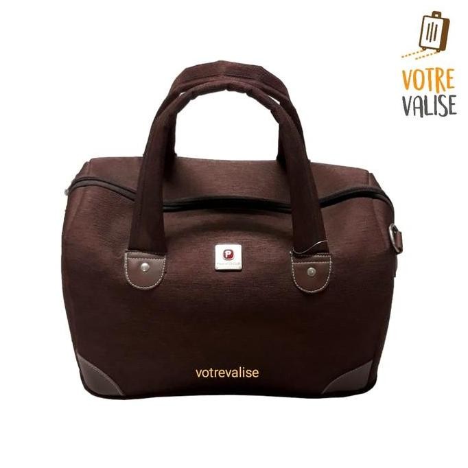 Tas Travel Bag Polo Classic Tas Travelling Tas Koper 15 Inch Brown
