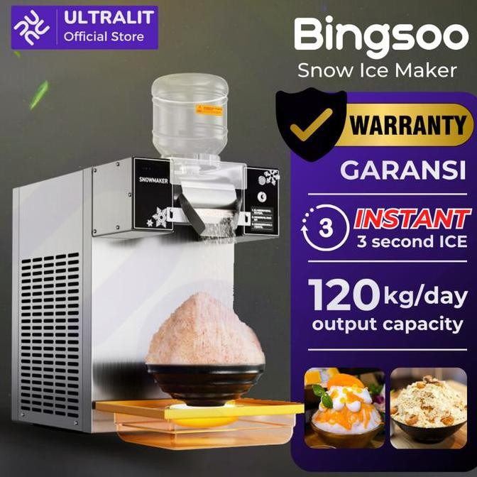 Promo BINGSOO ICE MAKER / Mesin Snow Maker / Mesin ice cream / Ice Cream Machine / Mesin ice salju /