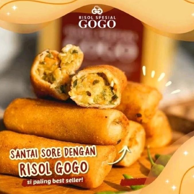 Risol GoGo ASLI dari Medan isi 10 pcs Frozen