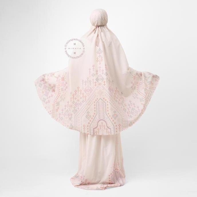 Mukena Compact Miraya Myriad Creme