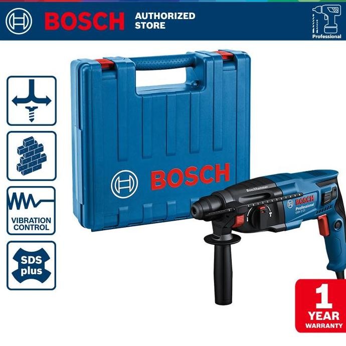 Bosch Rotary Hammer / Bor Beton Listrik 720Watt 2Joule GBH 220