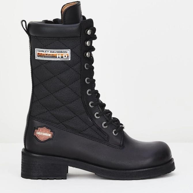 Sepatu Boots Harley Davidson Wanita Keren