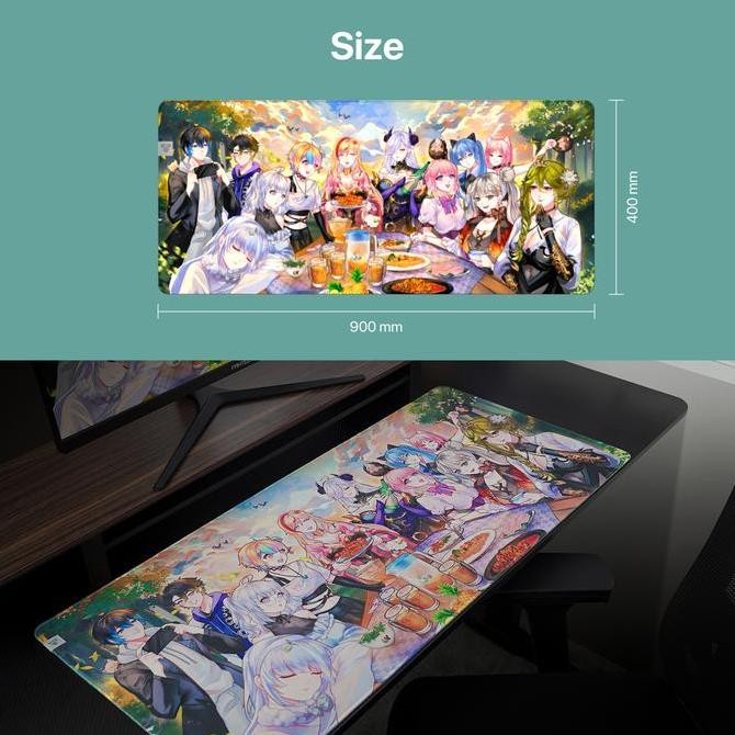 FUSHIGURO- Fantech X MAHA5 Exclusive Limited Edition Mouse Gaming Wireless Mousepad Deskmat