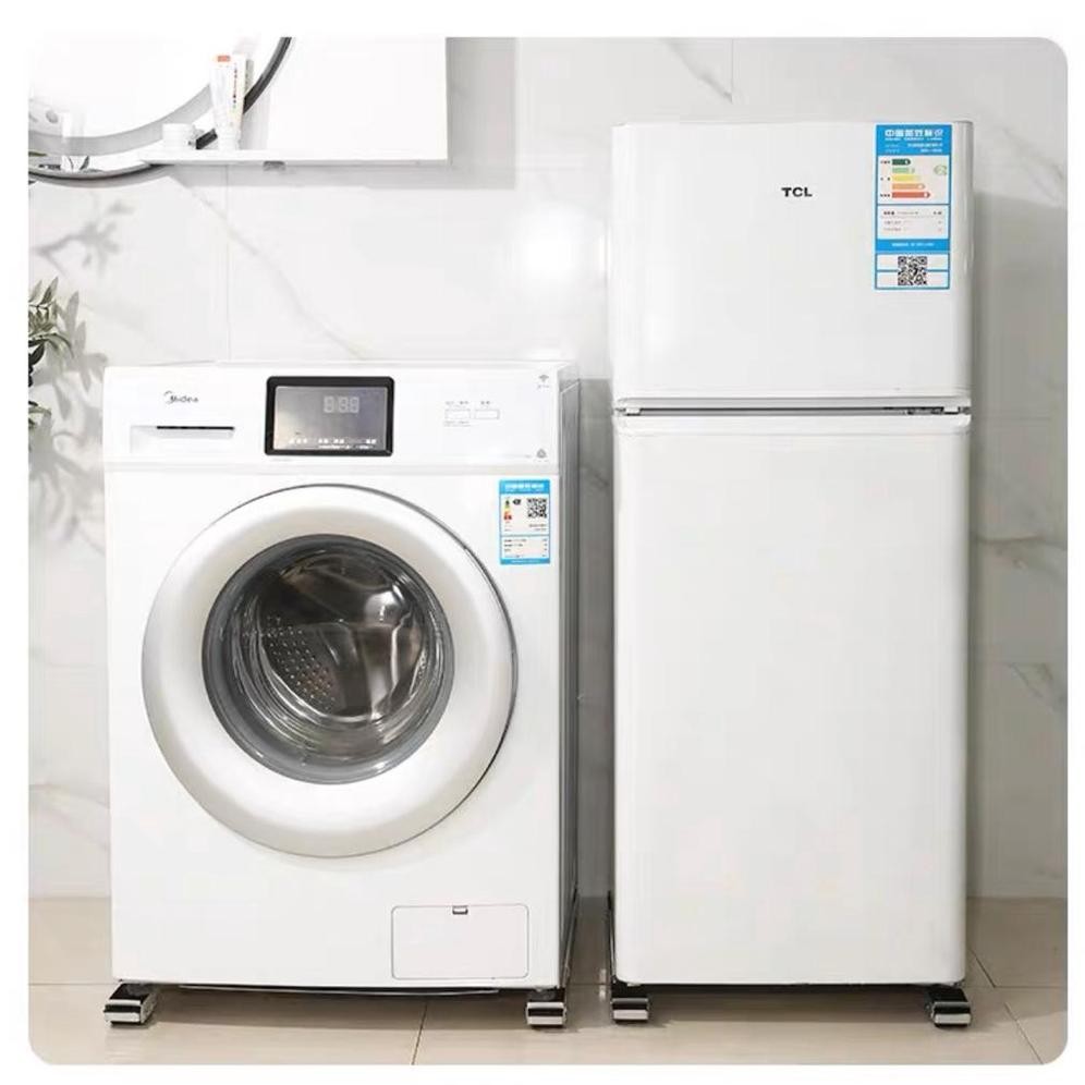 PROMO Alas Kaki Mesin Cuci Meja Kulkas Besi Kaki Kulkas Roda Kulkas Tatakan Kulkas Mesin Cuci Kaki K