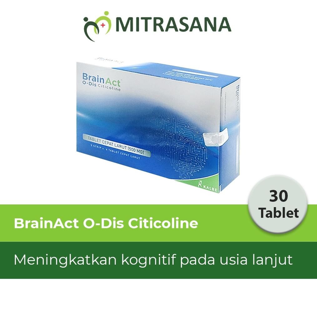 Brainact O-Dis 30 Tablet | Brainact 500 Mg 30 Tablet Original