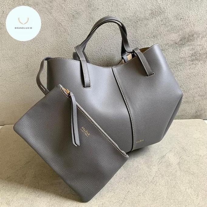 Polene Cyme Mini Bag Stone