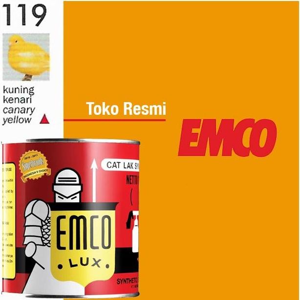 Cat Kayu Besi Emco Lux 1Kg Segita 119 Kuning Kenari