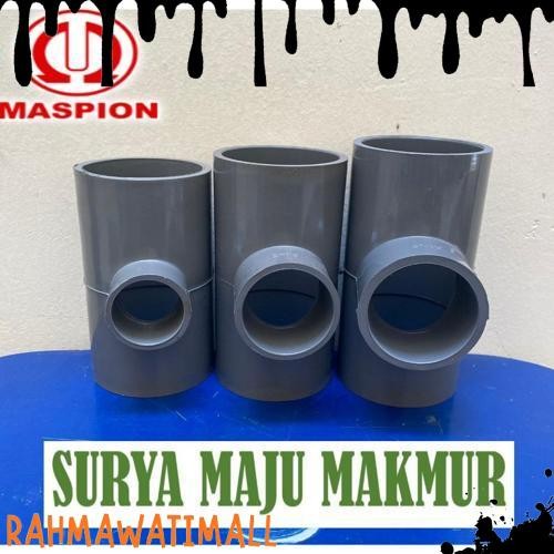 COD REDUCER TEE MASPION AW 2 X 1" VTEE 2 X 1-1/4" VLOK 2 X 1-1/2" TEE 2"  INCH PVC