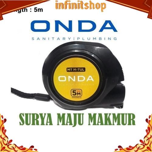 HotSale Meteran Otomatis ONDA MT M-TUL 5 Meter Ukur MT M-TUL 5 M / Meter