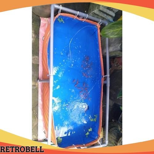 Terlaris TERPAL KOLAM IKAN A5 1x0,50x0,25/Terpal ikan cupang/Terpal kolam ikan