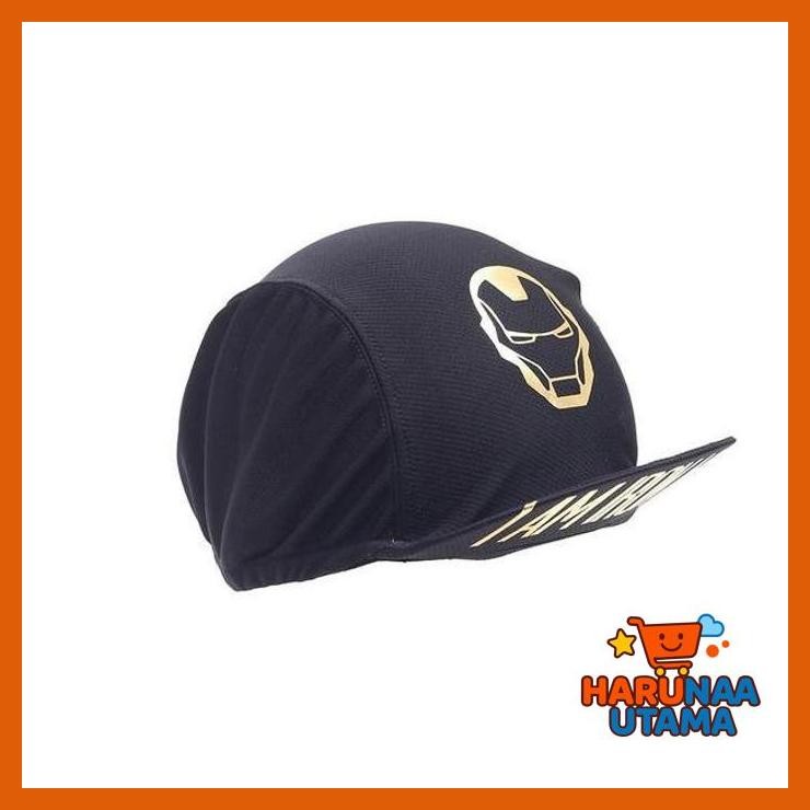 MARVEL TOPI SEPEDA - IRON MAN (IBU ANAK BAYI)