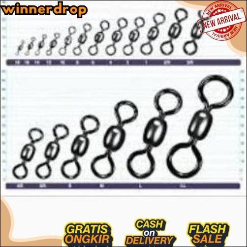 GROSIR BLOOD CRANE SWIVEL (STAINLESS STEEL)