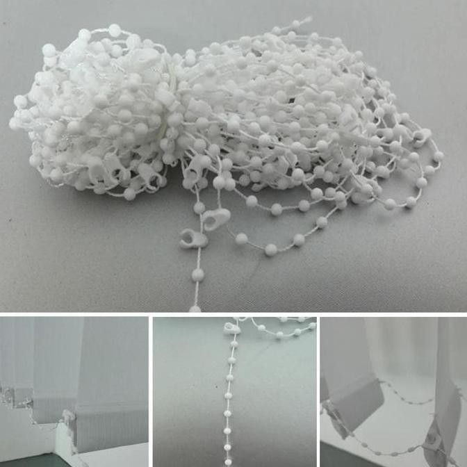 10 Meter Tali Rantai Bawah Kain Vertical Blind