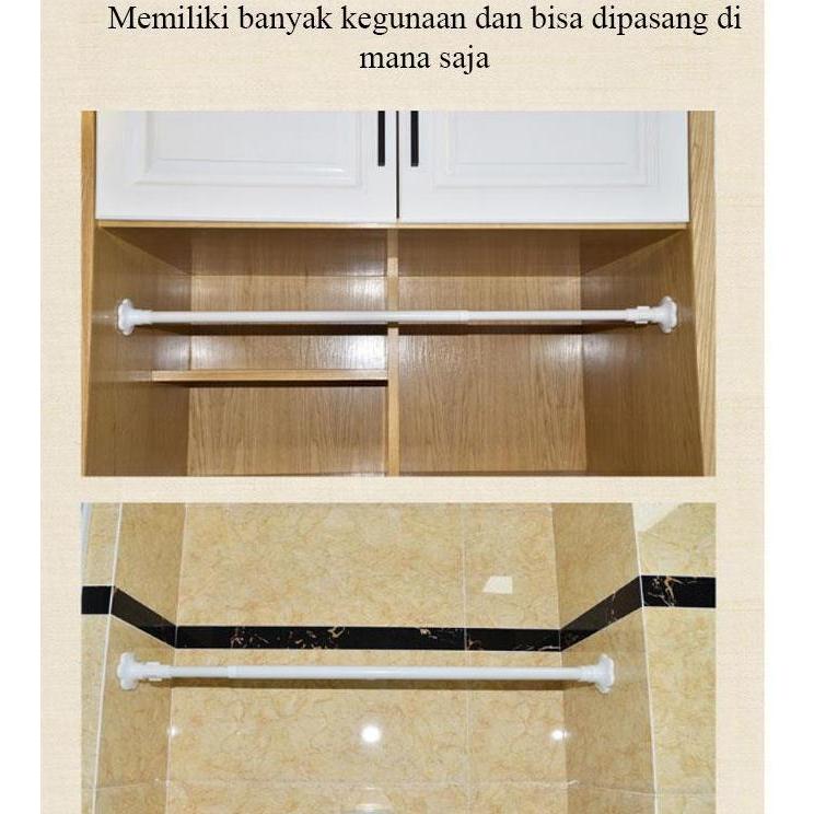 Tiang Jendela/Tiang Gorden/Tiang Pintu/Tiang Jemuran Multifungsi
