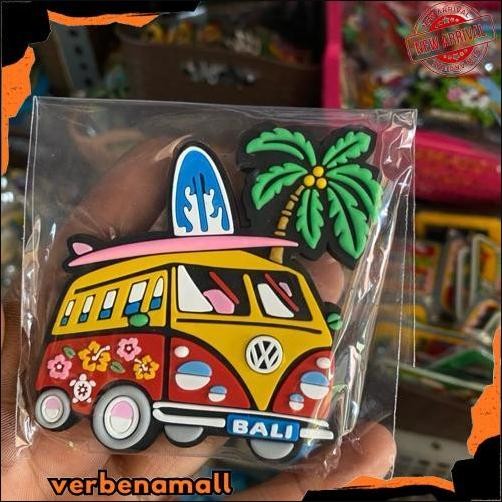 Terlaris Magnet Karet Tradisi Bali - Magnet Karet Barong Bali - Magnet Pulau Bali - Magnet Kulkas Ba