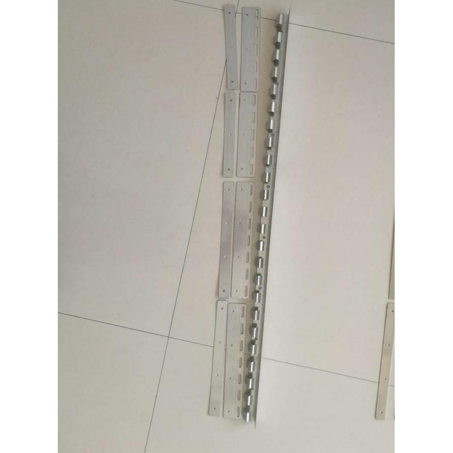 Hanger bracket tirai pvc curtain galvanis