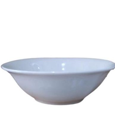 Home Line Mangkok Segi Keramik Porselen 9 Inch Putih
