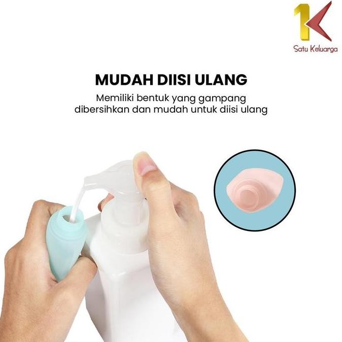 [COD] SK C852 Botol Travel Portable Tempat Sabun Cair Lotion Travelling