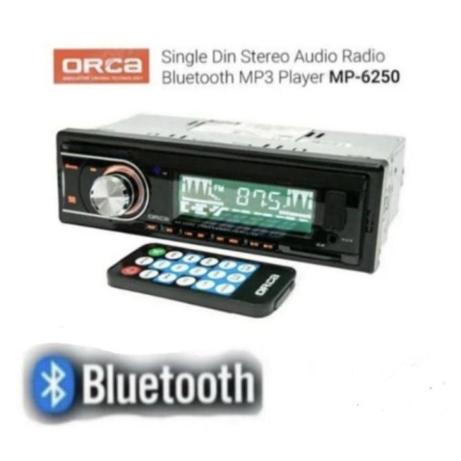 Single Din Orca MP 6250 / Tape Single Din Orca USB MP3 Radio