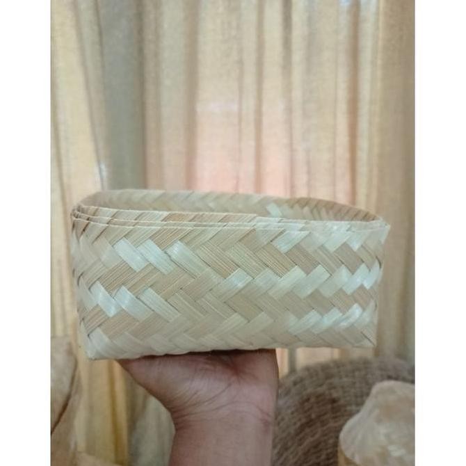 Besek bambu 20x20 sepasang murah