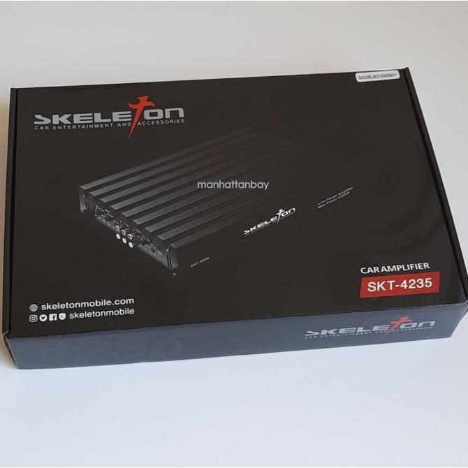 Power Amplifier Mobil Skeleton 4 Channel