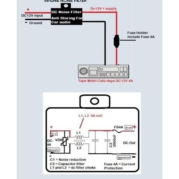 DC Anti storing Filter for Audio mobil