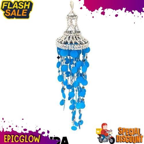 Terlaris Lonceng Angin Kerang - Wind Chime - Kerang Gantungan - Kerang Kap Lampu - Kerang Dekorasi -