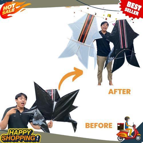 GROSIR Layangan Bebean 1.2 meter x 85 cm - Layangan Bebean Knockdown - Layangan Bali - Layangan Plas