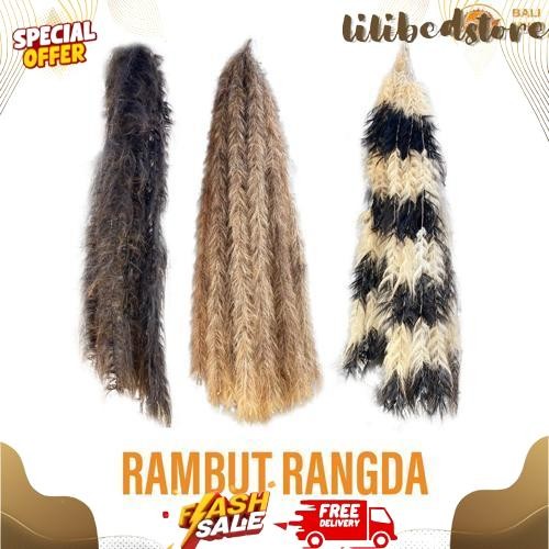 Terlaris Rambut Rangda - Bok Rangda - Rambut Rangda Bali - Rangda Bali - Bulu Rangda - Bulu