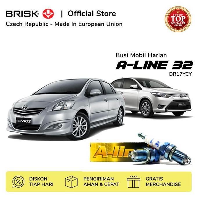 Busi Mobil Toyota Vios Brisk Aline 32 Murah