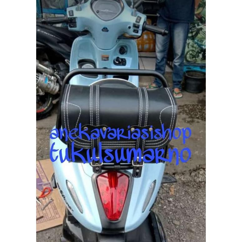 Tas back Rack / Tas motor / side bag motor /aksesoris motor Aksesoris motor