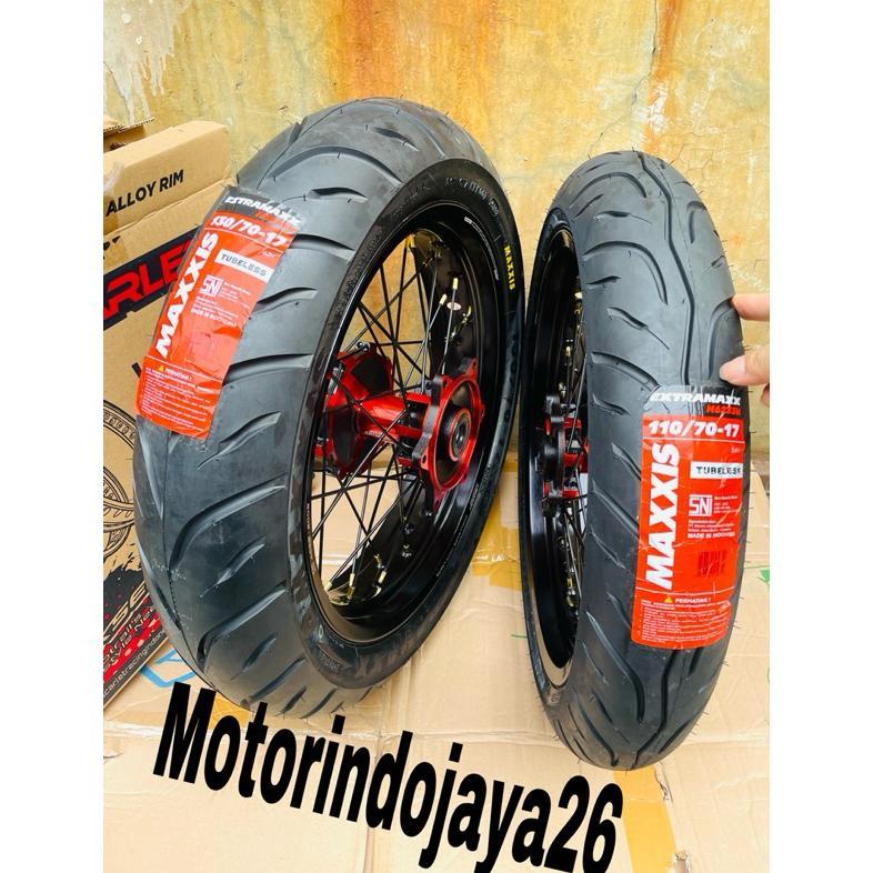 Whellset Velg Ban Supermoto SCARLET CRF 150L wheelset supermoto CRF 150L