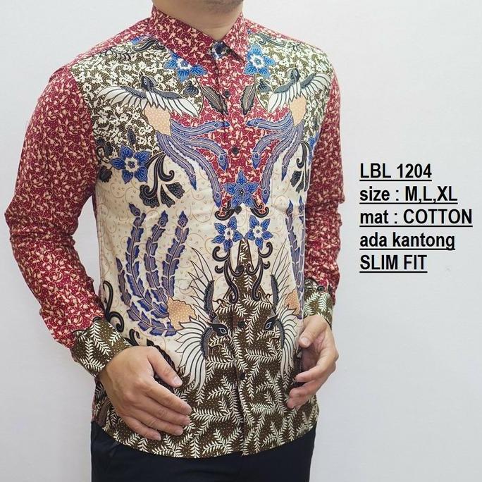 Cbl196 Kemeja Batik Pria Imlek Edition Baju Imlek Pria