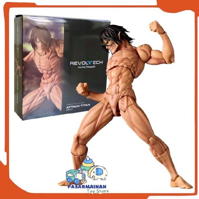 Figure Attack On Titan Revoltech Yamaguchi Attack On Titan Eren Yeager