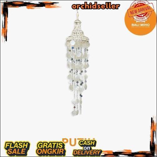 Termurah Lonceng Angin Kerang - Wind Chime - Kerang Gantungan - Kerang Kap Lampu - Kerang Dekorasi -