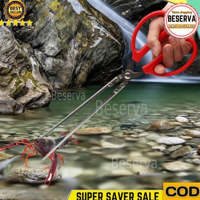 Capit Kepiting Penjepit Ikan Capitan Belut Pengambil Sampah