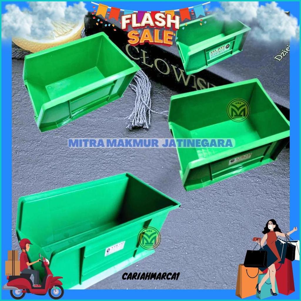 Jolly Box Yth Hijau Series No 100 200 300 400 Box Baut Kontainer Mini Rak Susun Plastik Murah Terlar