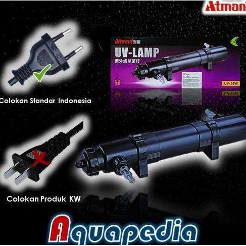 ATMAN UV-36W Pembunuh Lumut UV Clarifier & Sterilizer