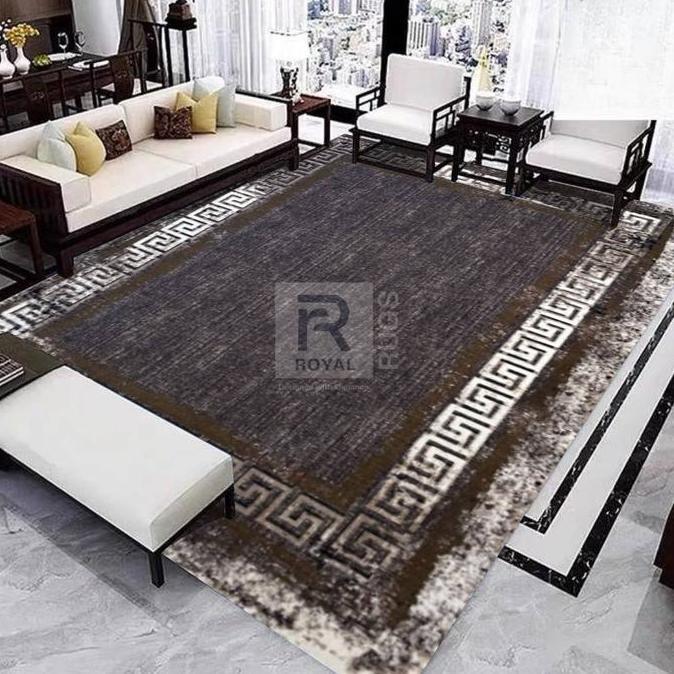 Karpet Lantai 200X300 Cm Untuk Ruang Tamu Lebar Bulu Tebal Persian Carpet Permadani Turki Anti Slip 