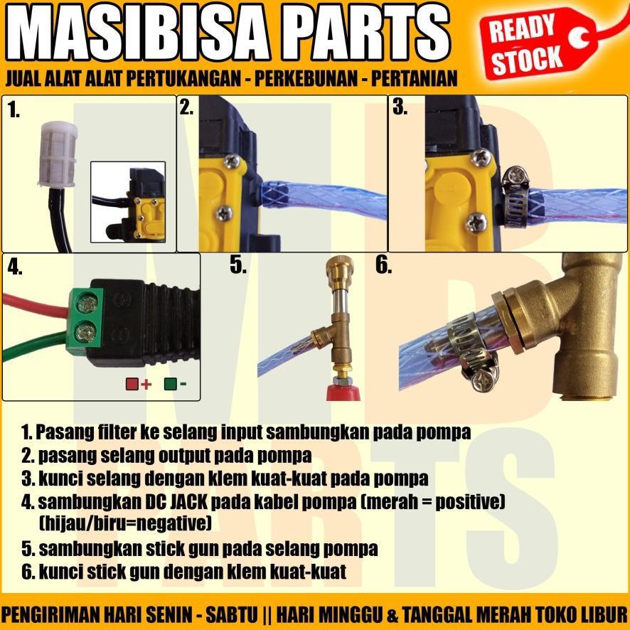 PAKET CUCI MOTOR / AC / JET WASH 1K STIK / MESIN STEAM DINAMO PUMP + STICK Jet Cleaner