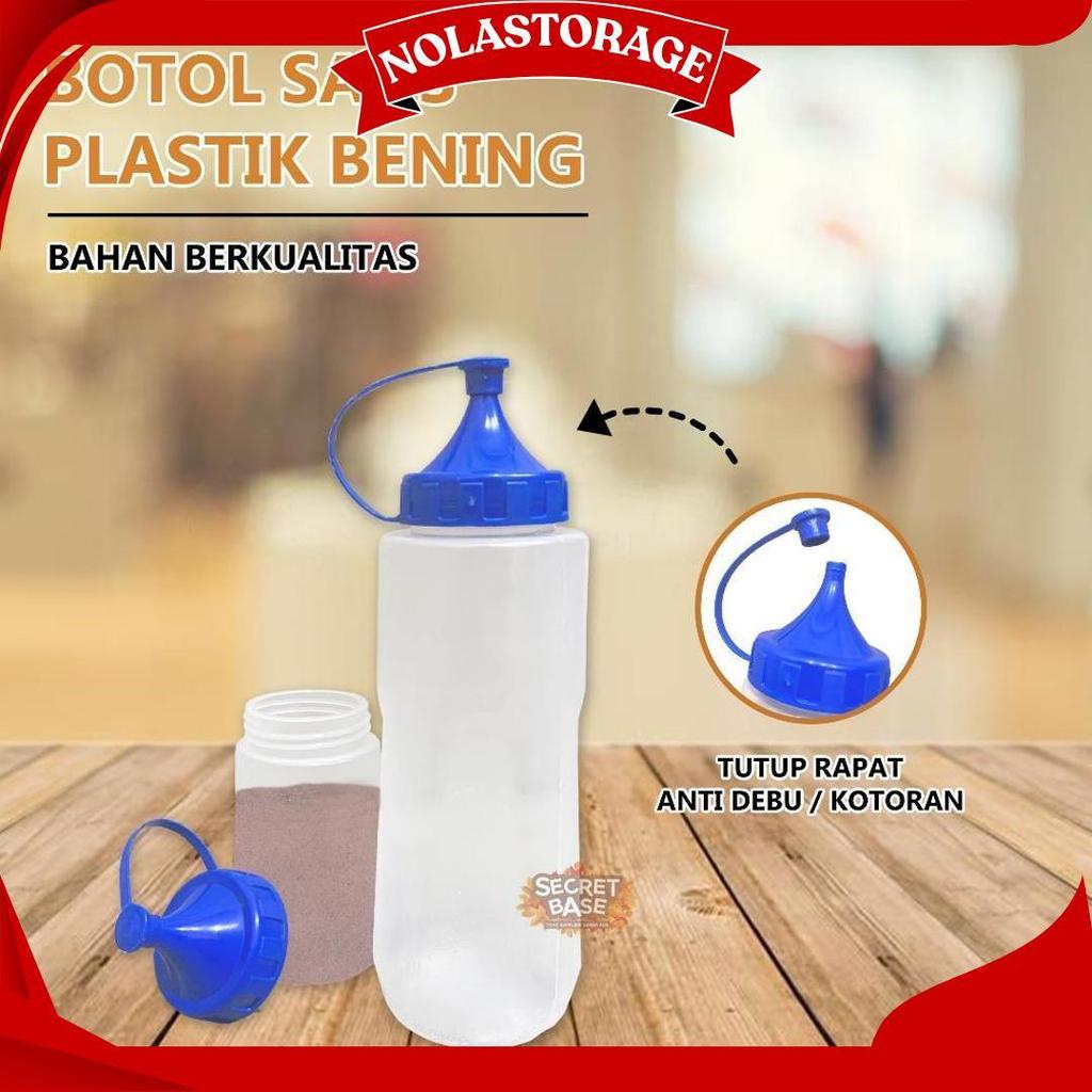 Botol Kecap - Botol Saos Plastik / Botol Saus Estetik / Tempat Sambal Ori